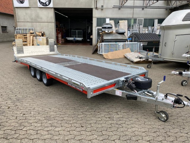 Brian James T Transporter, 231-5521-35-3-10, 5500 x 2100 mm, 3,5 to. kippbar mit Auffahrrampe - Remorque porte-voitures: photos 1 Brian James T Transporter, 231-5521-35-3-10, 5500 x 2100 mm, 3,5 to. kippbar mit Auffahrrampe - Remorque porte-voitures: photos 1