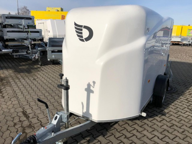 Cheval Liberte Debon Cargo 2 Poly + Türe weiß 1300 kg, 100 km/h, 300x155x168cm - Remorque fourgon: photos 2 Cheval Liberte Debon Cargo 2 Poly + Türe weiß 1300 kg, 100 km/h, 300x155x168cm - Remorque fourgon: photos 2