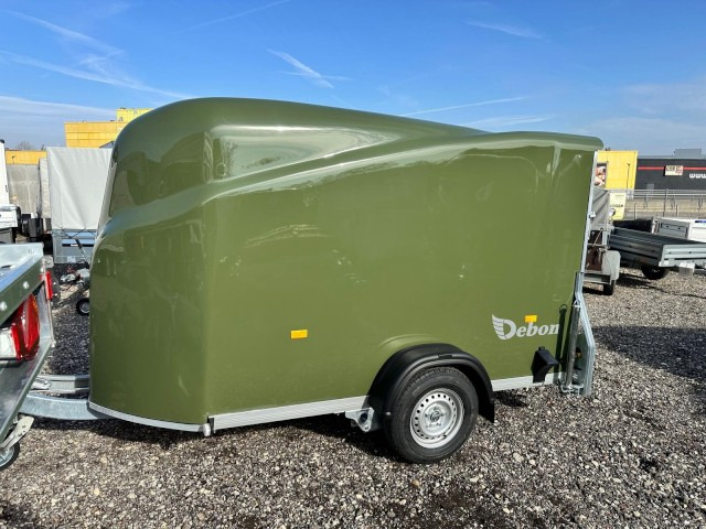 Cheval Liberte Debon Fourgon Cargo 2 Poly + Türe dunkelgrau 1300 kg, 100 km/h, 300x155x168cm - Remorque fourgon: photos 1 Cheval Liberte Debon Fourgon Cargo 2 Poly + Türe dunkelgrau 1300 kg, 100 km/h, 300x155x168cm - Remorque fourgon: photos 1