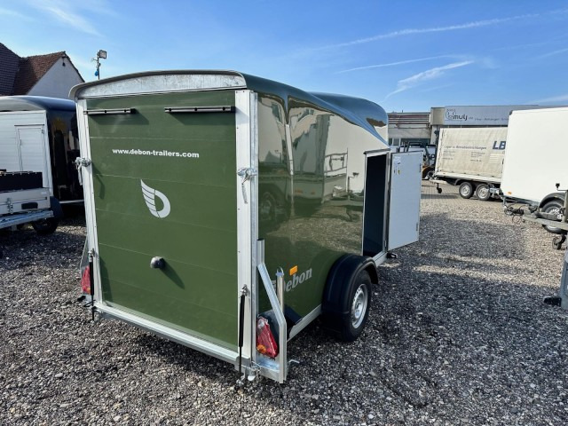 Cheval Liberte Debon Fourgon Cargo 2 Poly + Türe dunkelgrau 1300 kg, 100 km/h, 300x155x168cm - Remorque fourgon: photos 5 Cheval Liberte Debon Fourgon Cargo 2 Poly + Türe dunkelgrau 1300 kg, 100 km/h, 300x155x168cm - Remorque fourgon: photos 5