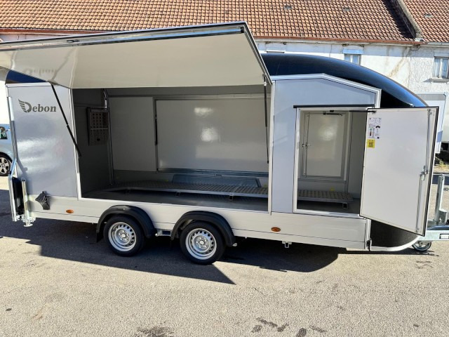 Cheval Liberte Debon Roadster 1000 Sandwich 3500 kg, 100 km/h, 495x200x202cm - Remorque fourgon: photos 1 Cheval Liberte Debon Roadster 1000 Sandwich 3500 kg, 100 km/h, 495x200x202cm - Remorque fourgon: photos 1