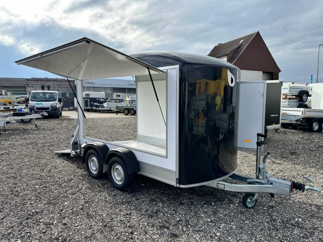 Cheval Liberte Debon Roadster 500 Sandwich Verkaufsklappe 2000 kg, 100 km/h, 320x167x200cm - Remorque fourgon: photos 2 Cheval Liberte Debon Roadster 500 Sandwich Verkaufsklappe 2000 kg, 100 km/h, 320x167x200cm - Remorque fourgon: photos 2