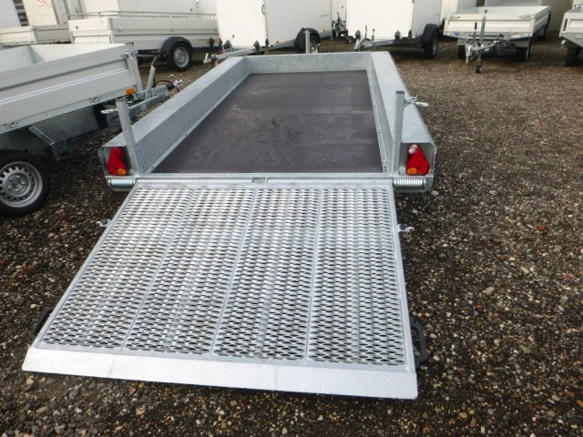 Remorque voiture neuf Hapert Indigo LF-2 3600 x 1740 x 200 mm, 3,5 to. Gitterrampe, 100 km/h, Parabelfederung: photos 8