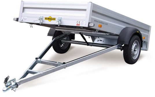 Humbaur HA 132513, 1300 kg kippbar, 2510 x 1310 x 350 mm - Remorque voiture: photos 1 Humbaur HA 132513, 1300 kg kippbar, 2510 x 1310 x 350 mm - Remorque voiture: photos 1