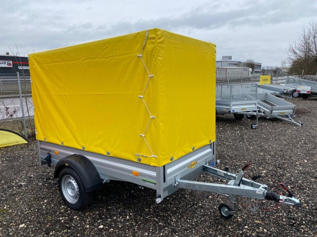 Humbaur HA 132513 mit KV, Hochplane 160 cm, 100 km/h 1300 kg, 2510 x 1310 x 350mm - Remorque voiture: photos 1 Humbaur HA 132513 mit KV, Hochplane 160 cm, 100 km/h 1300 kg, 2510 x 1310 x 350mm - Remorque voiture: photos 1