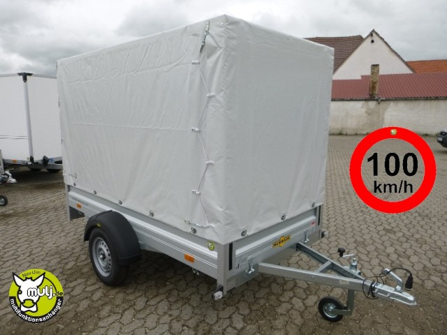 Humbaur HA 752513 mit KV, Hochplane 160 cm, 2510 x 1310 x 350 mm, 100 km/h - Remorque voiture: photos 1 Humbaur HA 752513 mit KV, Hochplane 160 cm, 2510 x 1310 x 350 mm, 100 km/h - Remorque voiture: photos 1