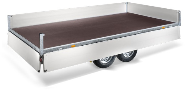 Humbaur HT 202616 Hochlader 2,0 to. 2650 x 1650 x 300 mm - Remorque voiture: photos 2 Humbaur HT 202616 Hochlader 2,0 to. 2650 x 1650 x 300 mm - Remorque voiture: photos 2