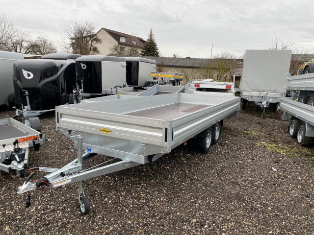 Humbaur HT 305221 GR Hochlader 3,0 to. 5220 x 2070 x 350 mm - Remorque voiture: photos 1 Humbaur HT 305221 GR Hochlader 3,0 to. 5220 x 2070 x 350 mm - Remorque voiture: photos 1