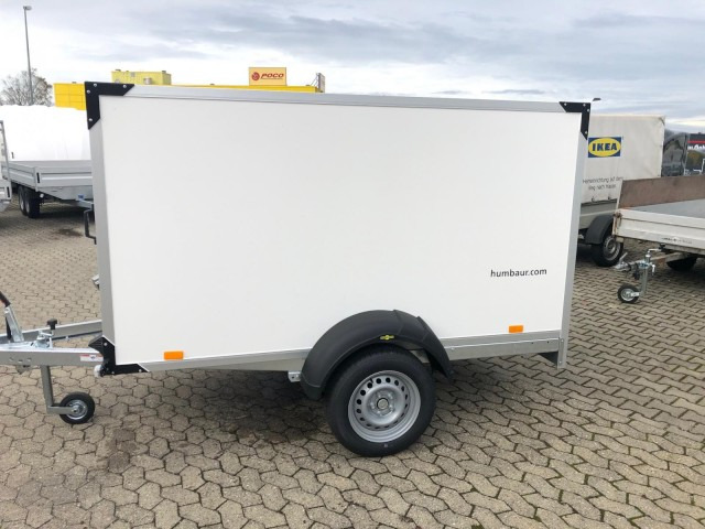 Humbaur Koffer HK 132513-13P, 100 km/h 1,3 t. 2510 x 1310 x 1400 mm - Remorque fourgon: photos 4 Humbaur Koffer HK 132513-13P, 100 km/h 1,3 t. 2510 x 1310 x 1400 mm - Remorque fourgon: photos 4