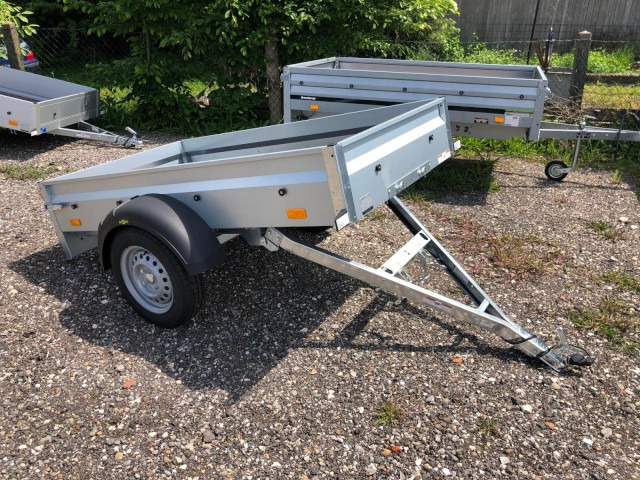 Humbaur Steely DK kippbar Tieflader, 750 kg, 2050 x 1095 x 300 mm - Remorque voiture: photos 1 Humbaur Steely DK kippbar Tieflader, 750 kg, 2050 x 1095 x 300 mm - Remorque voiture: photos 1