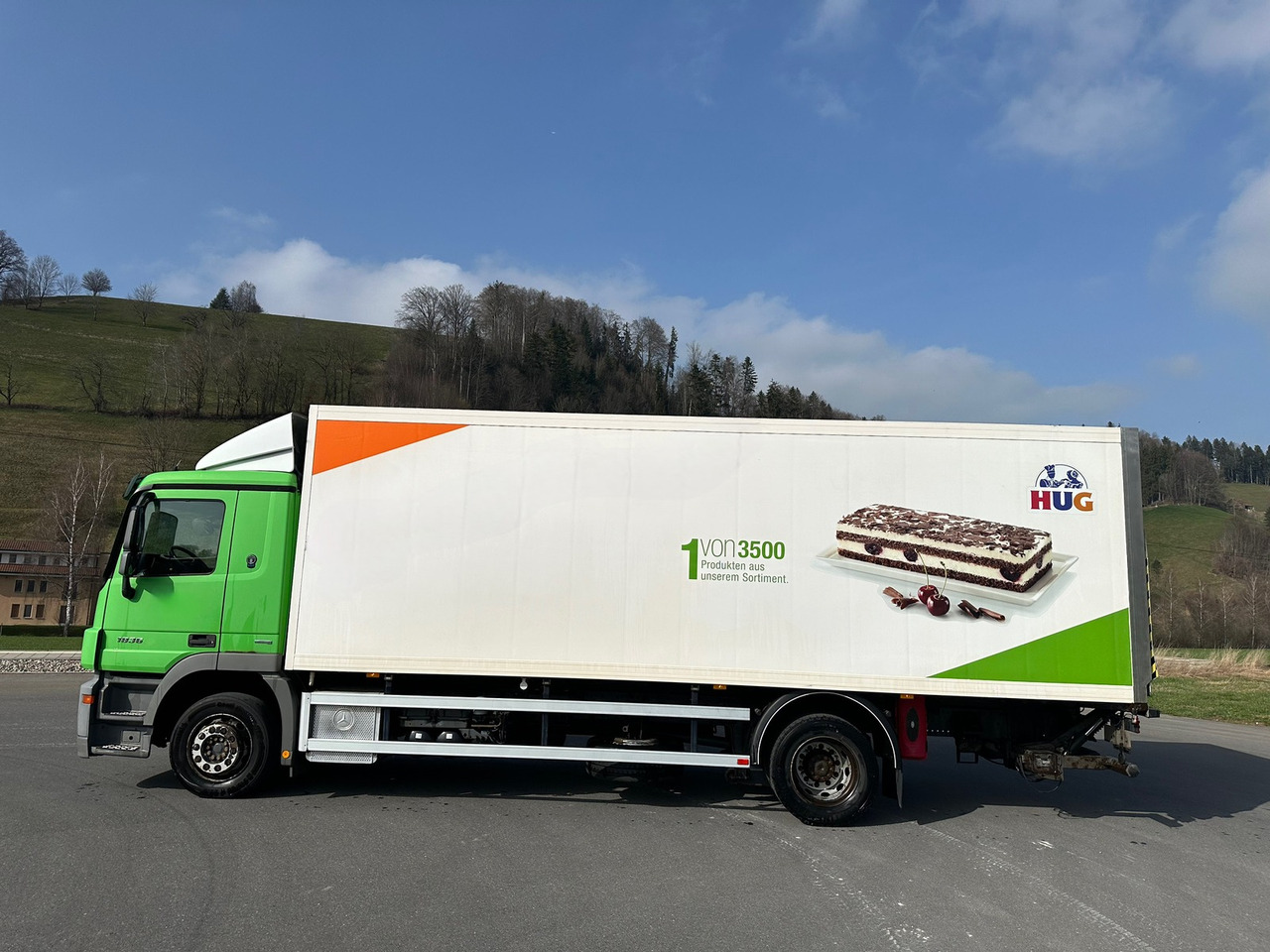 Camion frigorifique MERCEDES-BENZ Actros 18.36 Kühler Hebebühne: photos 10