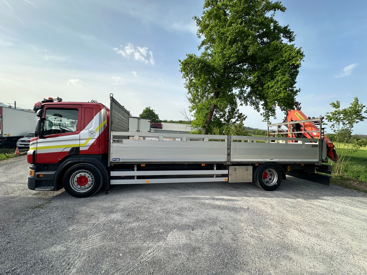 Camion plateau, Camion grue SCANIA P410 Euro6 4x2 Palfinger 13001: photos 9
