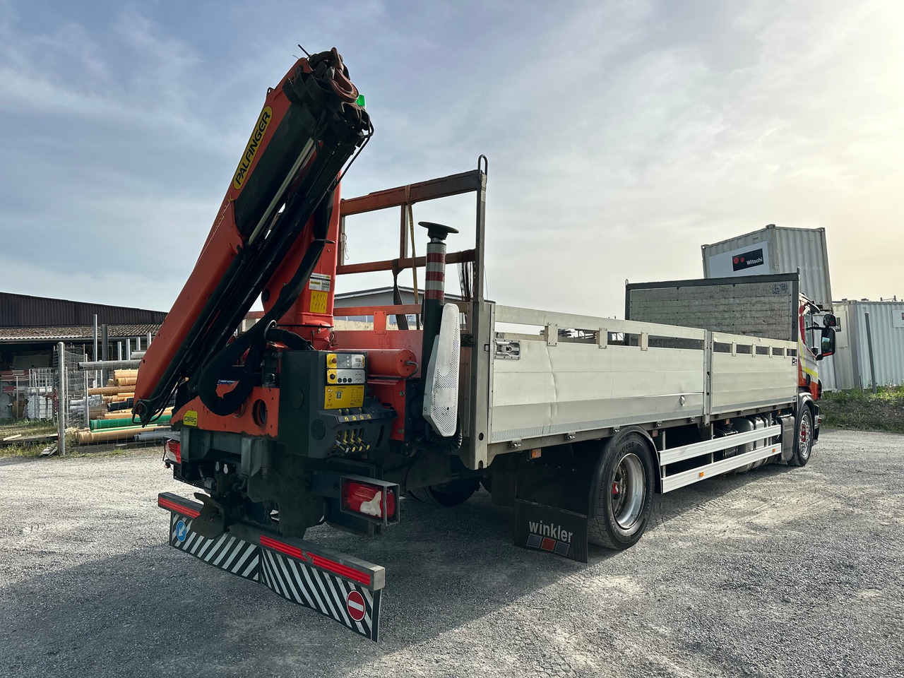 Camion plateau, Camion grue SCANIA P410 Euro6 4x2 Palfinger 13001: photos 11