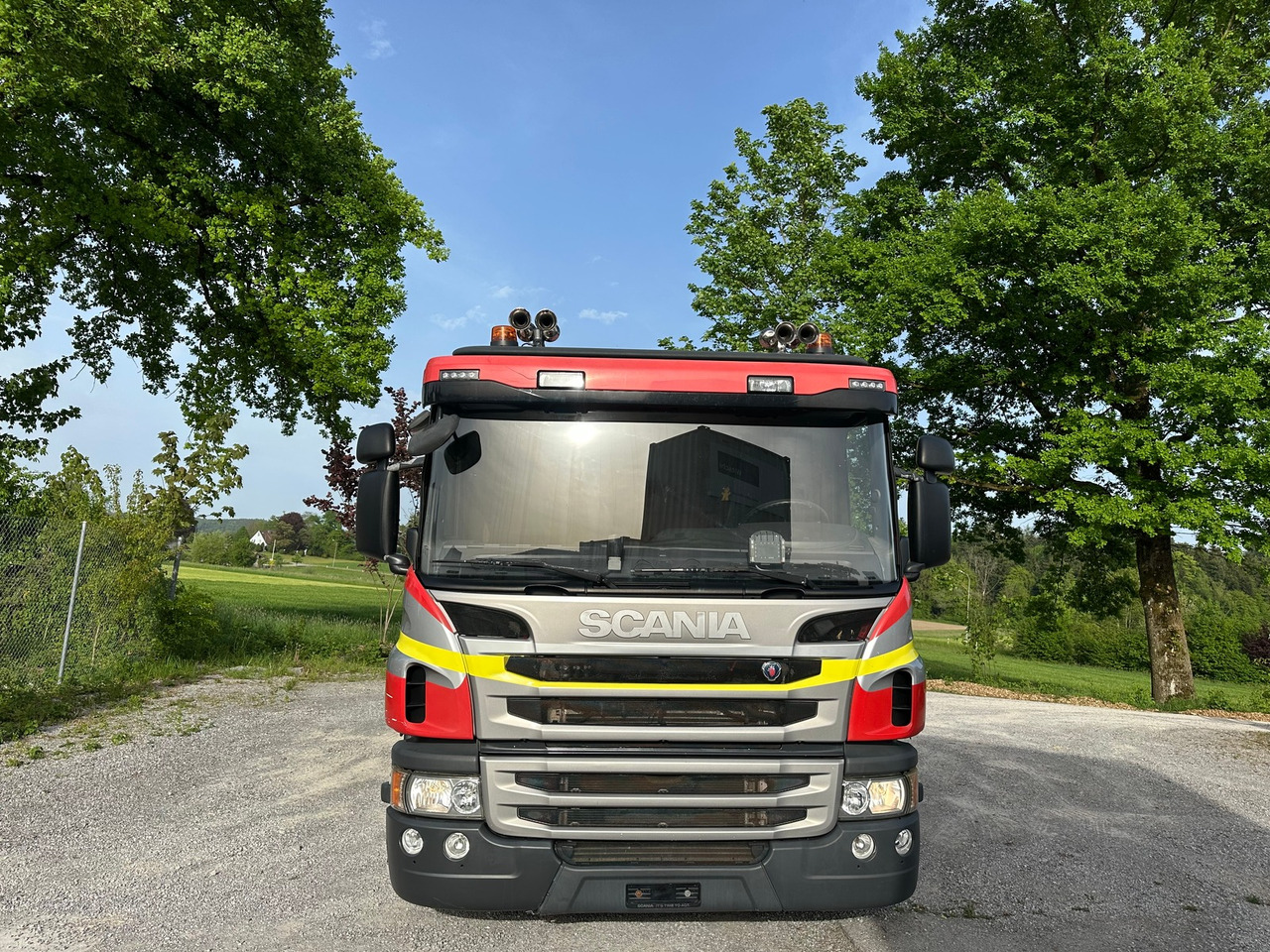 Camion plateau, Camion grue SCANIA P410 Euro6 4x2 Palfinger 13001: photos 13