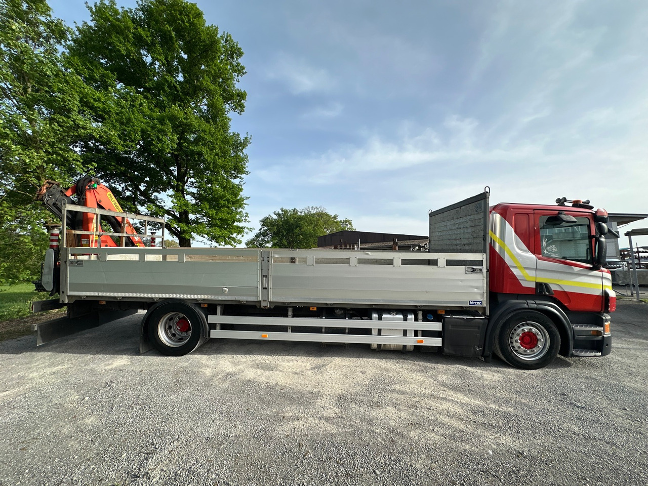 Camion plateau, Camion grue SCANIA P410 Euro6 4x2 Palfinger 13001: photos 12