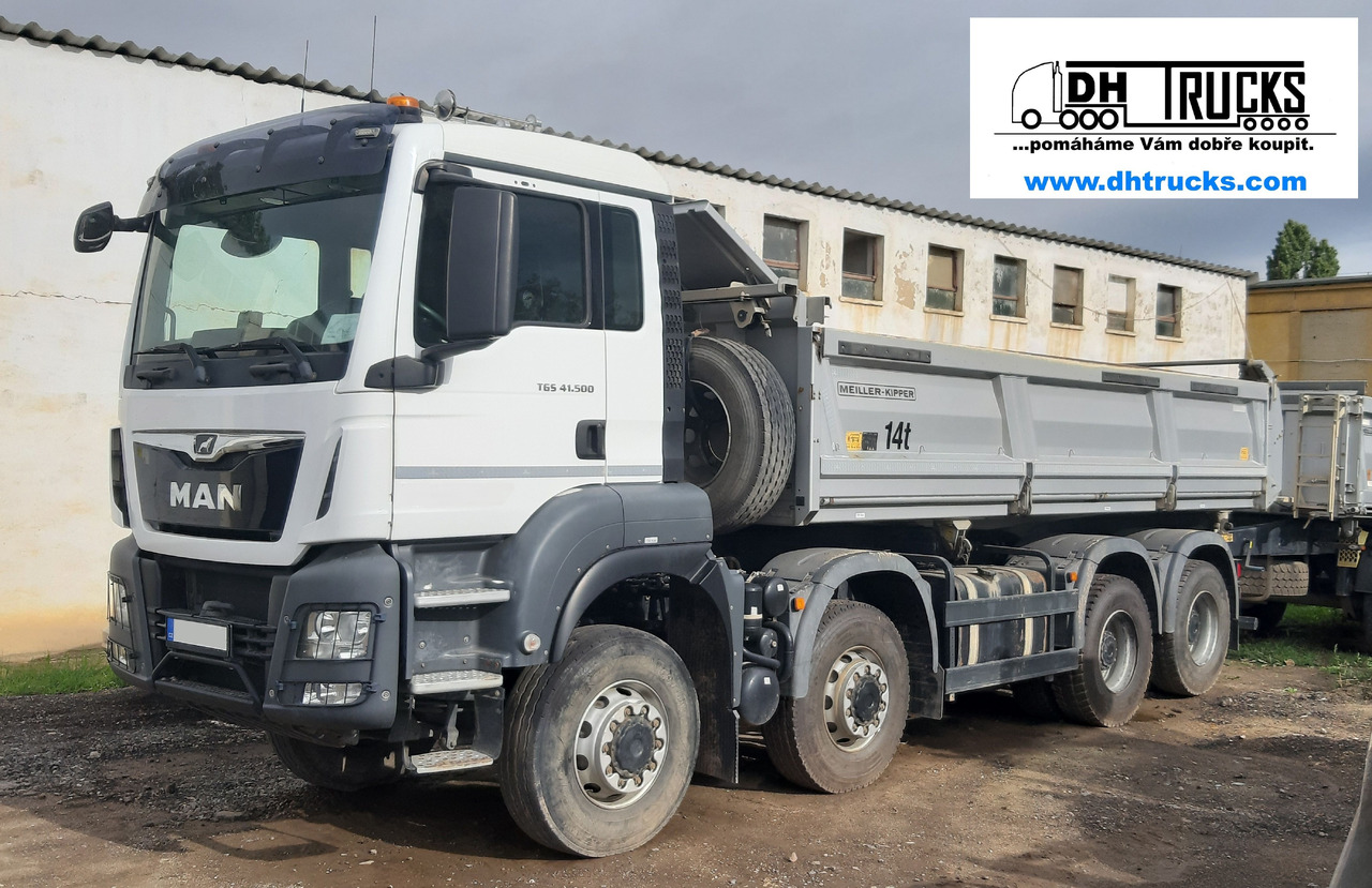 MAN TGS 41.500 8x6 BB MEILLER S3 BORDMATIC / TAŽNÉ * AHK 36.000 kg / souprava * Zug 60.000 kg - Camion benne: photos 2 MAN TGS 41.500 8x6 BB MEILLER S3 BORDMATIC / TAŽNÉ * AHK 36.000 kg / souprava * Zug 60.000 kg - Camion benne: photos 2