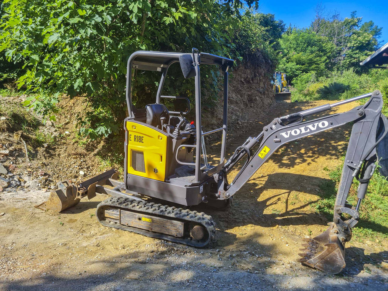 VOLVO ECR18E - Mini pelle: photos 4 VOLVO ECR18E - Mini pelle: photos 4