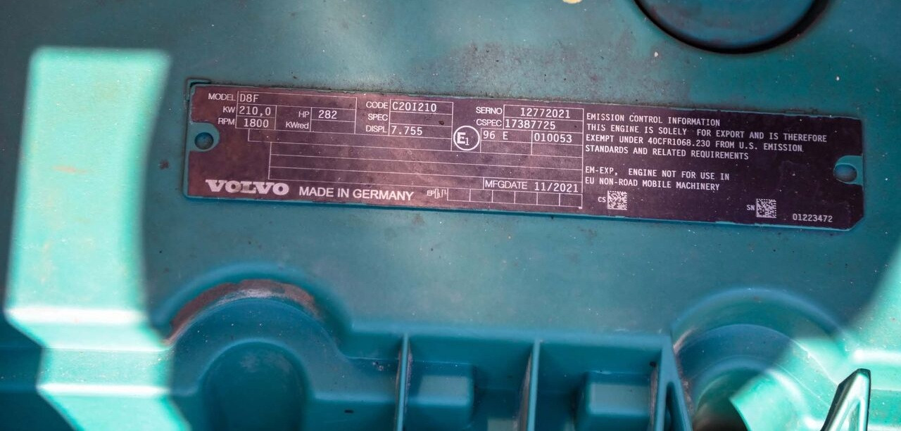 Pelle sur chenille Volvo EC350DL: photos 23