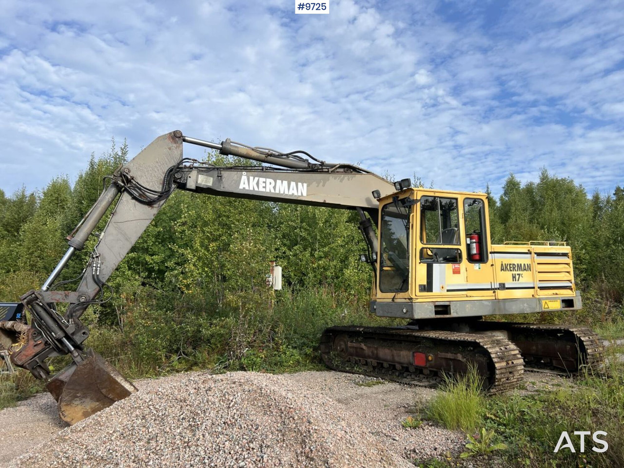 Akerman H7c Excavator with bucket - Pelle sur chenille: photos 3 Akerman H7c Excavator with bucket - Pelle sur chenille: photos 3