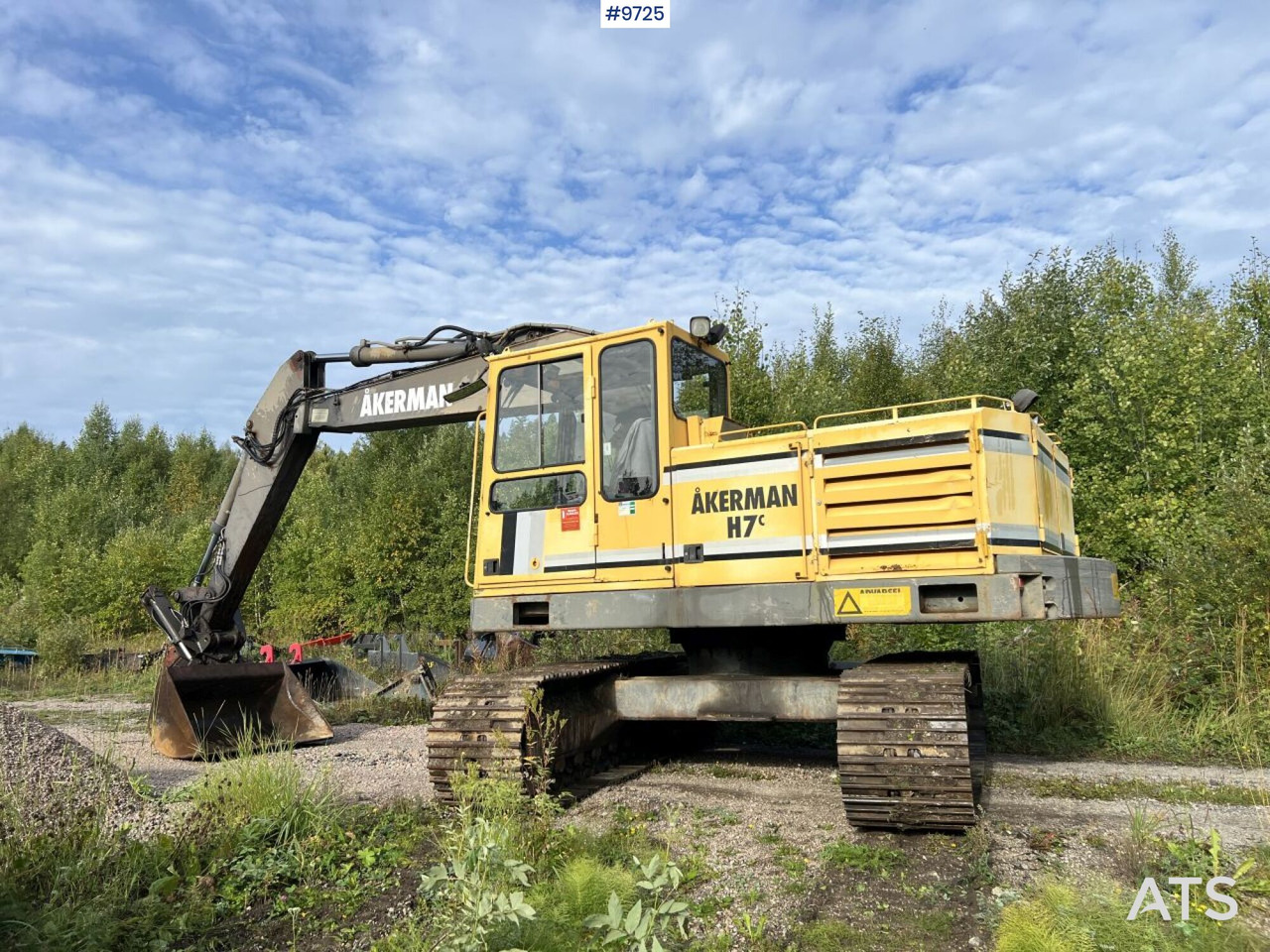 Akerman H7c Excavator with bucket - Pelle sur chenille: photos 1 Akerman H7c Excavator with bucket - Pelle sur chenille: photos 1