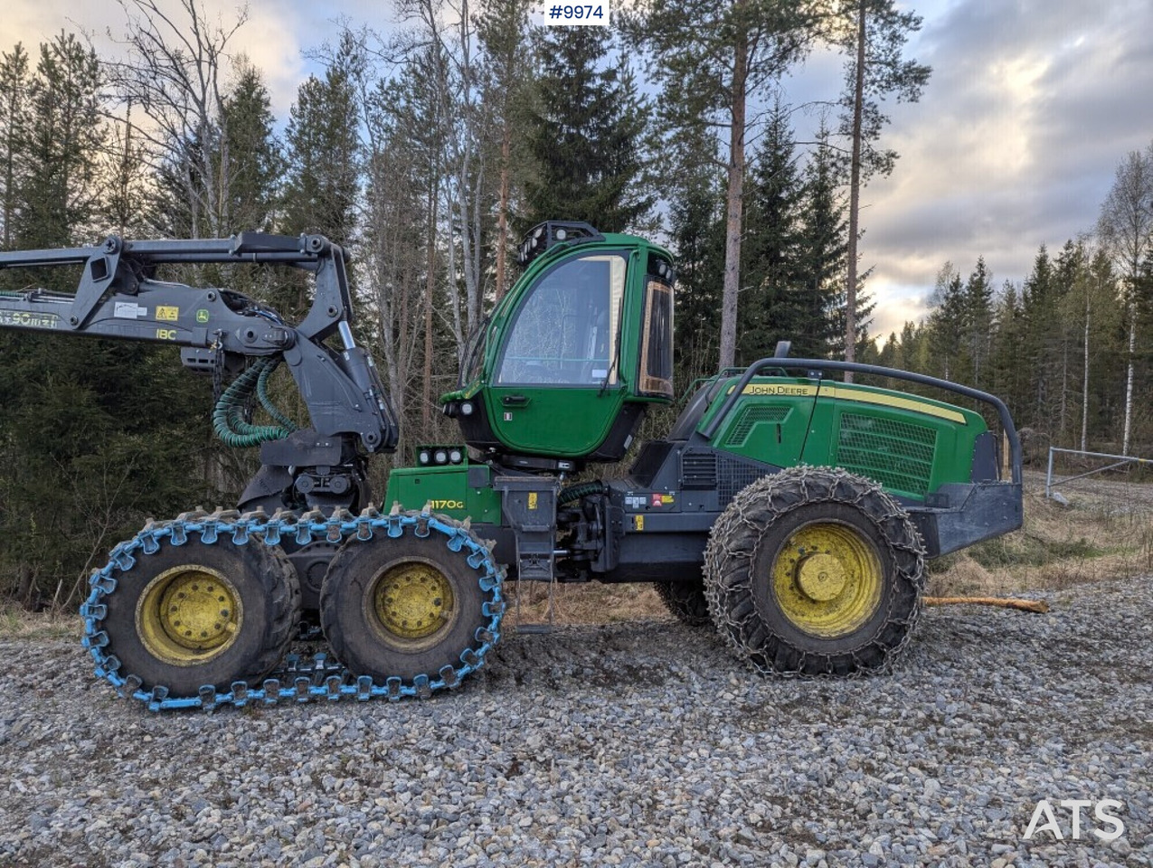 Harvester John Deere 1170G - Autre matériel: photos 2 Harvester John Deere 1170G - Autre matériel: photos 2
