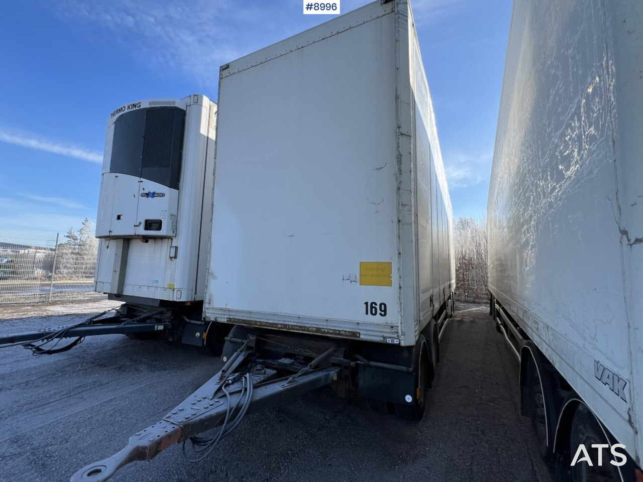 Box trailer EKERI L/L-4 - Remorque fourgon: photos 1 Box trailer EKERI L/L-4 - Remorque fourgon: photos 1