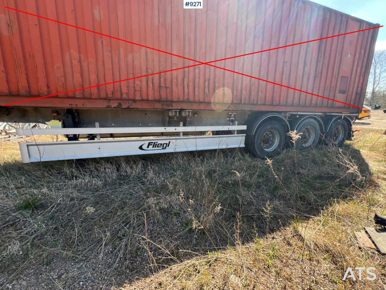 Semi-remorque porte-conteneur/ Caisse mobile Container trailer- FLIEGL: photos 10