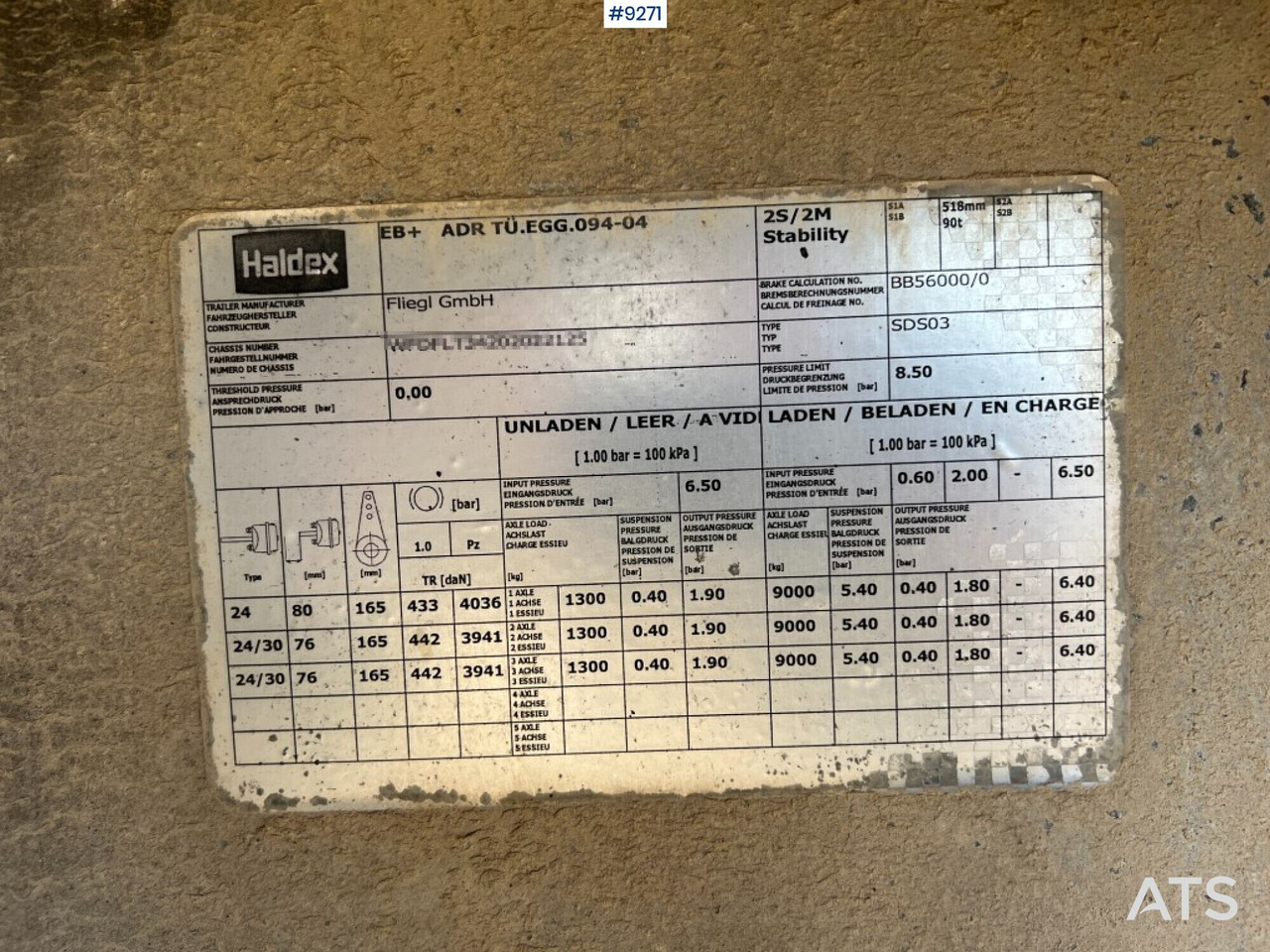 Semi-remorque porte-conteneur/ Caisse mobile Container trailer- FLIEGL: photos 12