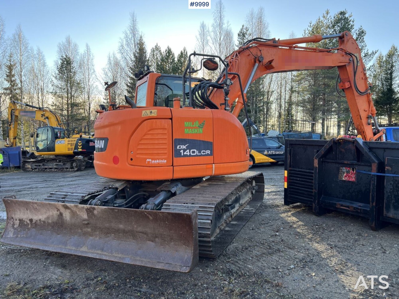 Doosan DX140LCR-3 Excavator with rotator - Pelle sur chenille: photos 2 Doosan DX140LCR-3 Excavator with rotator - Pelle sur chenille: photos 2