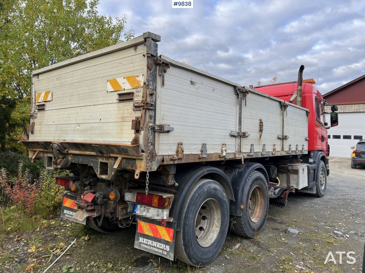 Dump Truck Scania R164 with plow equipment and underbite - Camion benne: photos 4 Dump Truck Scania R164 with plow equipment and underbite - Camion benne: photos 4