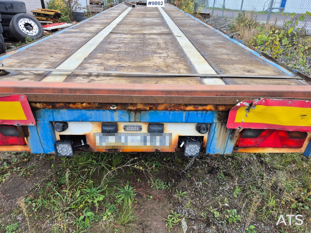 Flatbed trailer Renders RMOC 12.27 - Semi-remorque plateau: photos 1 Flatbed trailer Renders RMOC 12.27 - Semi-remorque plateau: photos 1