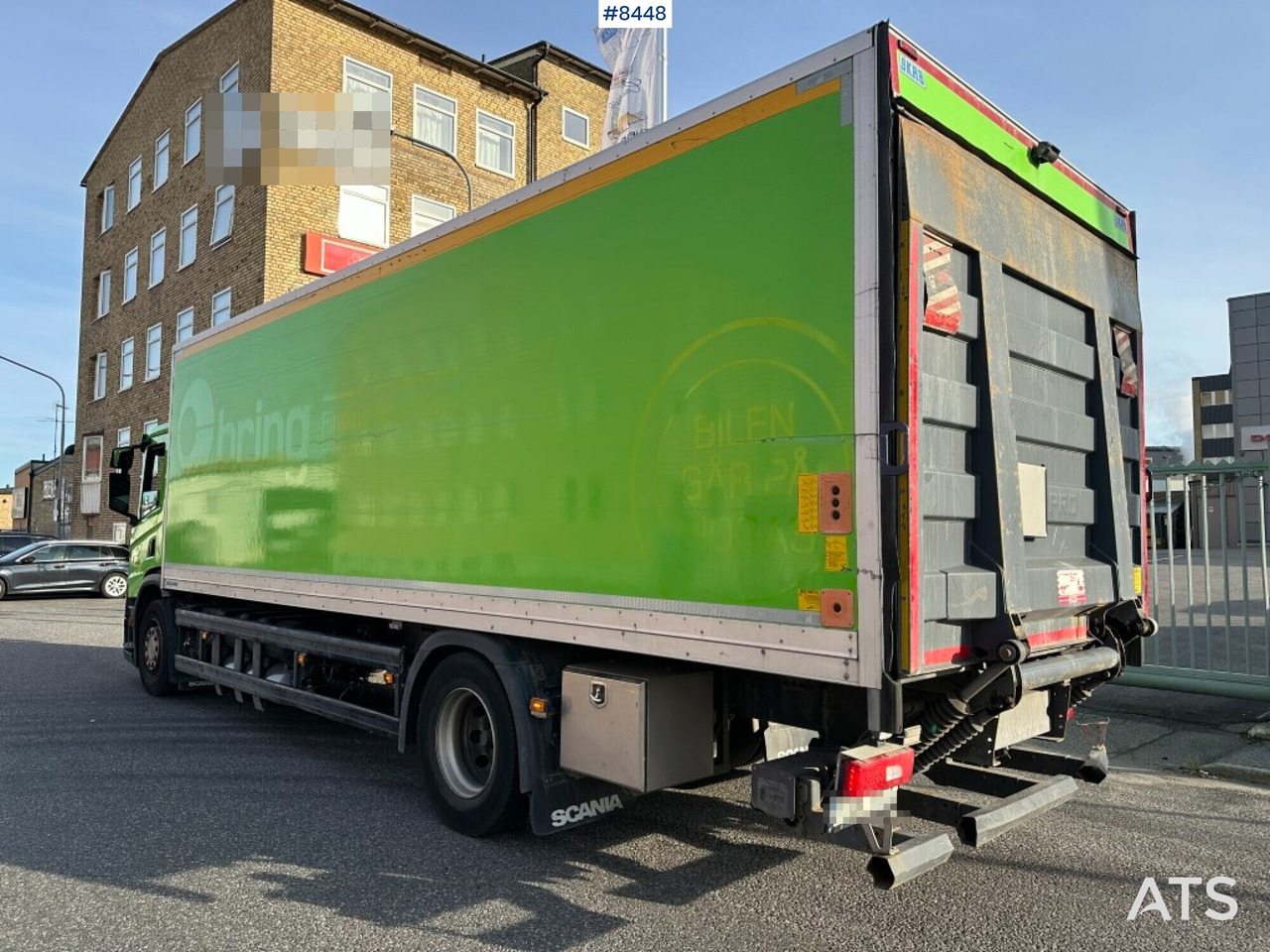 Gas powered Box Truck Scania P280 - Camion fourgon: photos 3 Gas powered Box Truck Scania P280 - Camion fourgon: photos 3