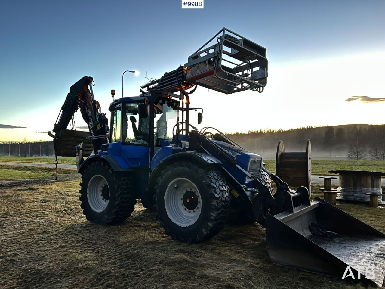 HUDDIG 1260C Grävlastare – Linjeutrustad - Tractopelle: photos 2 HUDDIG 1260C Grävlastare – Linjeutrustad - Tractopelle: photos 2