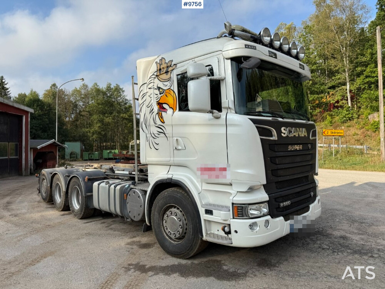 Hooklift Truck Scania R560 8X4 - Camion ampliroll: photos 2 Hooklift Truck Scania R560 8X4 - Camion ampliroll: photos 2