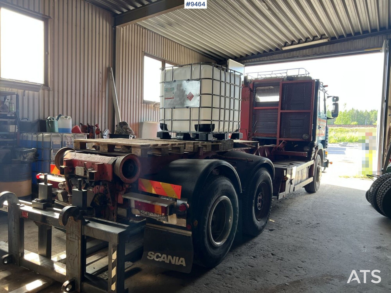 Hoolift Truck Scania R143 - Camion ampliroll: photos 4 Hoolift Truck Scania R143 - Camion ampliroll: photos 4
