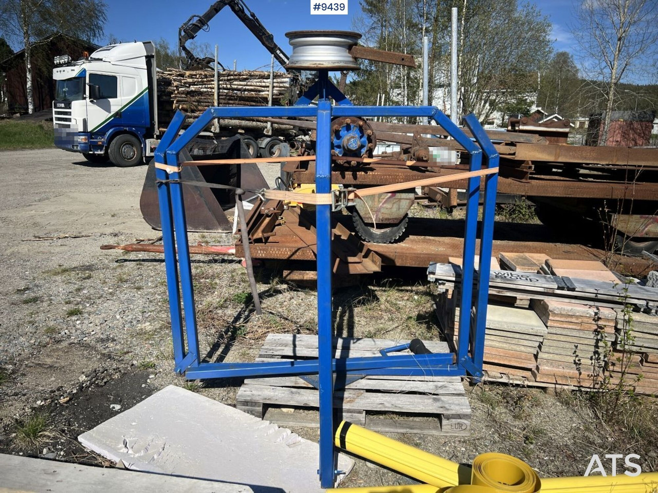 Hose reel for cable trenching - Matériel de chantier: photos 5 Hose reel for cable trenching - Matériel de chantier: photos 5