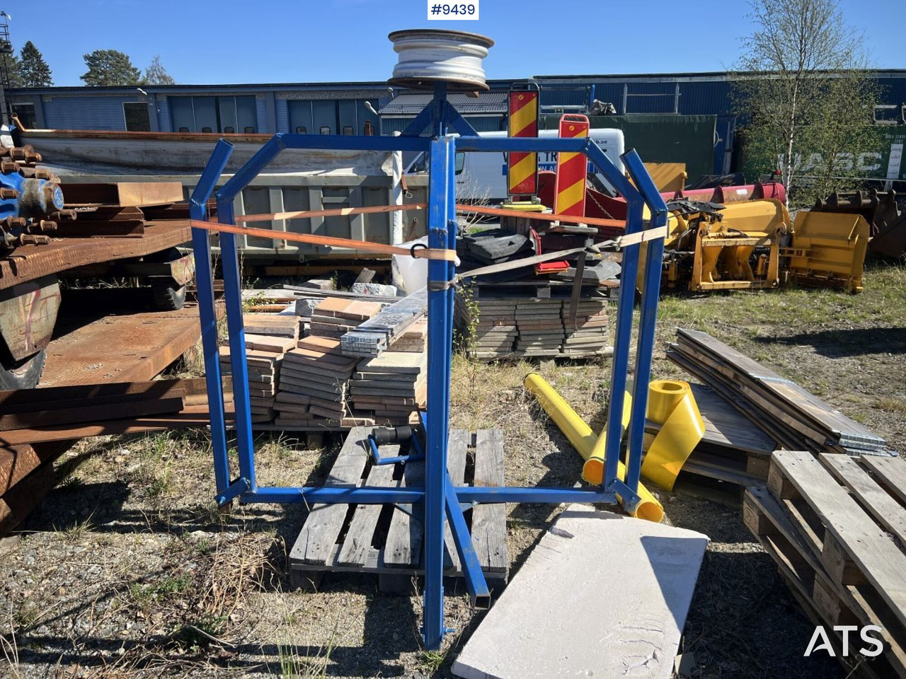 Hose reel for cable trenching - Matériel de chantier: photos 2 Hose reel for cable trenching - Matériel de chantier: photos 2