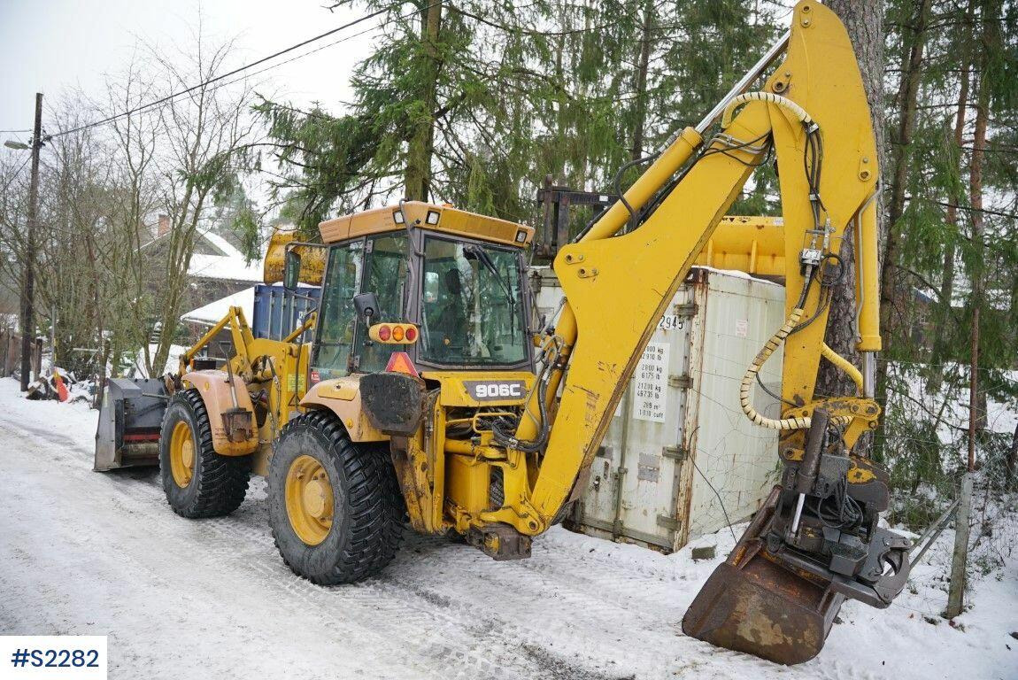Hydrema 906 C Back Hoe Loader - Tractopelle: photos 1 Hydrema 906 C Back Hoe Loader - Tractopelle: photos 1