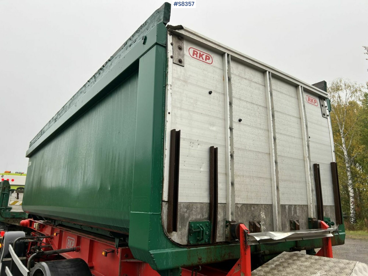 Camion benne MAN TGF 35.540 med RKP 3-9.0 Vagn Gravel (Cassette) SEE VIDEO: photos 6