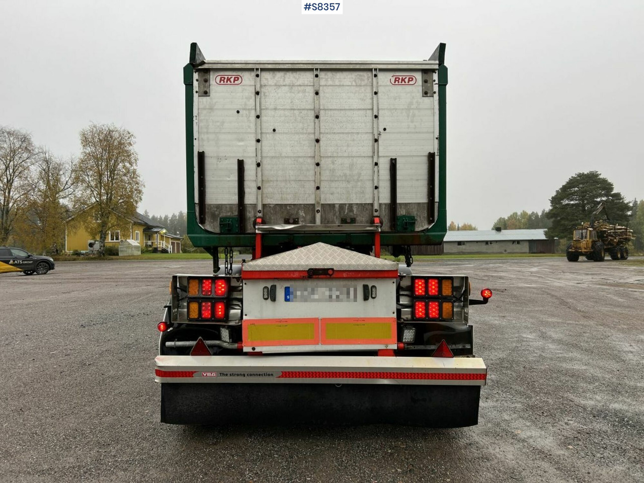 Camion benne MAN TGF 35.540 med RKP 3-9.0 Vagn Gravel (Cassette) SEE VIDEO: photos 10