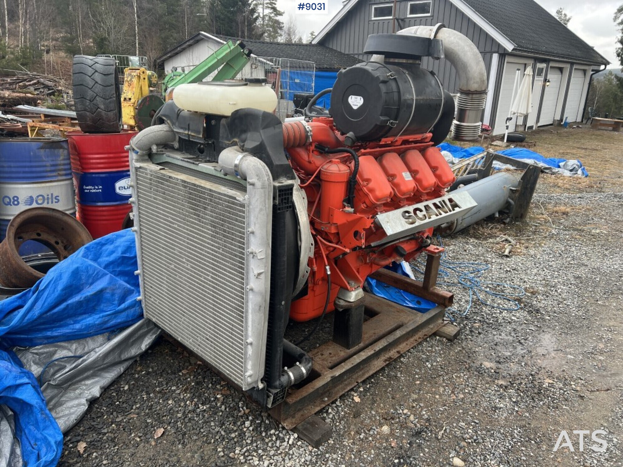 Motor Scania DC16 - Moteur pour Camion: photos 2 Motor Scania DC16 - Moteur pour Camion: photos 2