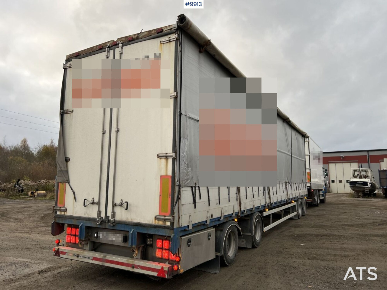 PARATOR SCV 18-20 Truck trailer with folding sides - Remorque plateau: photos 4 PARATOR SCV 18-20 Truck trailer with folding sides - Remorque plateau: photos 4