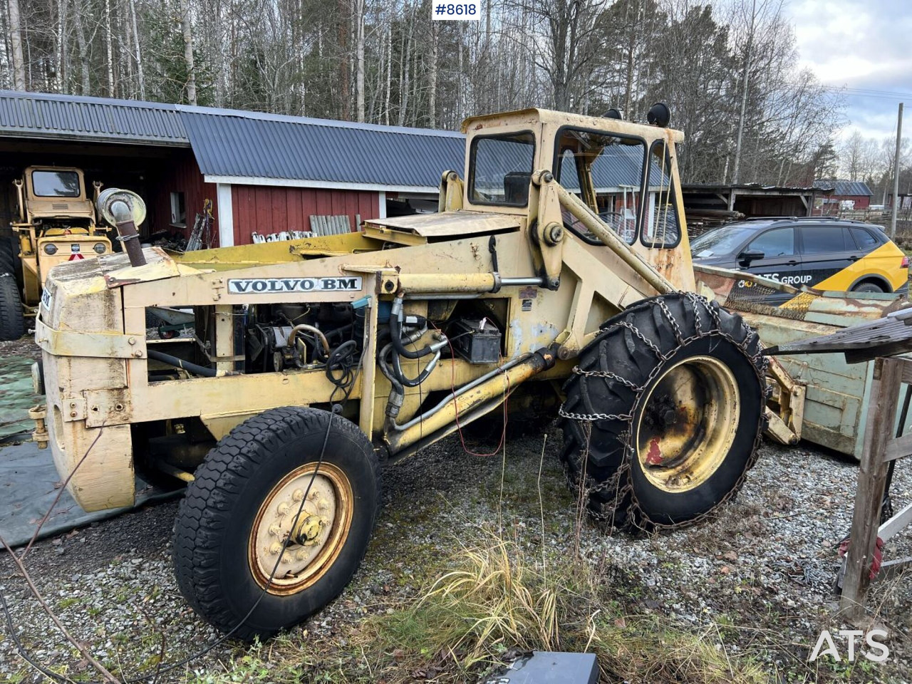 Rear Loader VOLVO BM 350 (SEE VIDEOS) - Chargeuse sur pneus: photos 3 Rear Loader VOLVO BM 350 (SEE VIDEOS) - Chargeuse sur pneus: photos 3