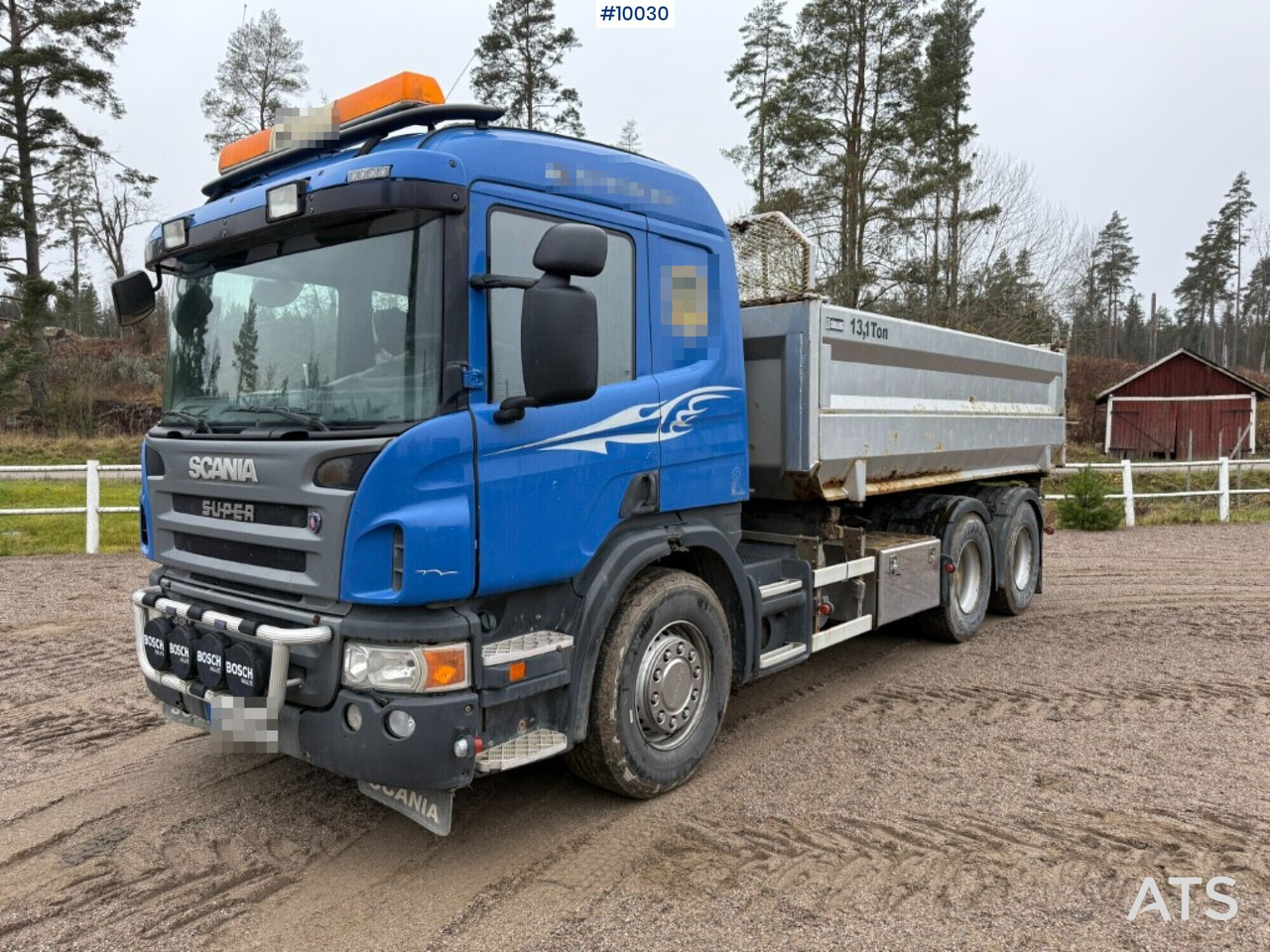 Scania P380 6X4 tipper truck (VIDEO) - Camion benne: photos 1 Scania P380 6X4 tipper truck (VIDEO) - Camion benne: photos 1