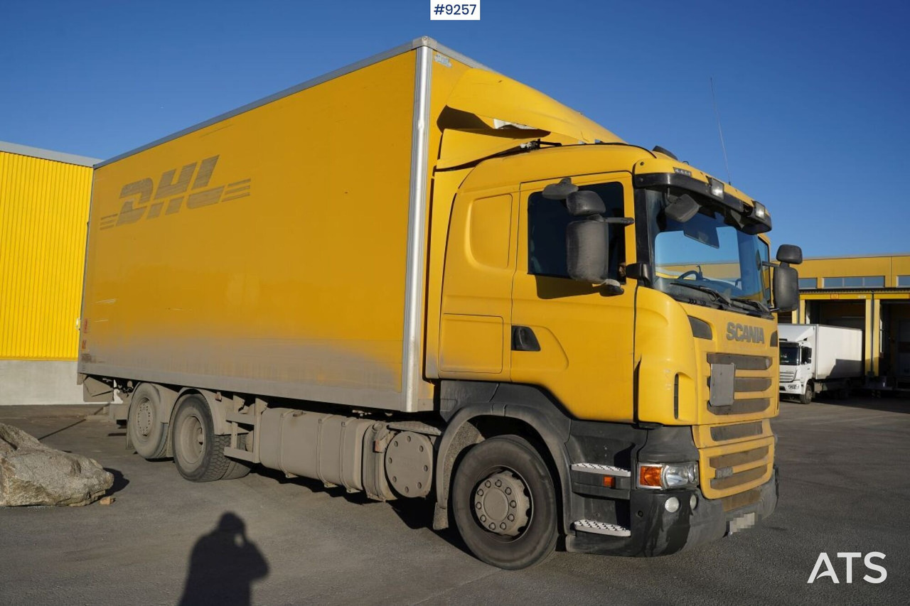 Scania R420 6x2 Box truck (SEE VIDEO) - Camion fourgon: photos 1 Scania R420 6x2 Box truck (SEE VIDEO) - Camion fourgon: photos 1