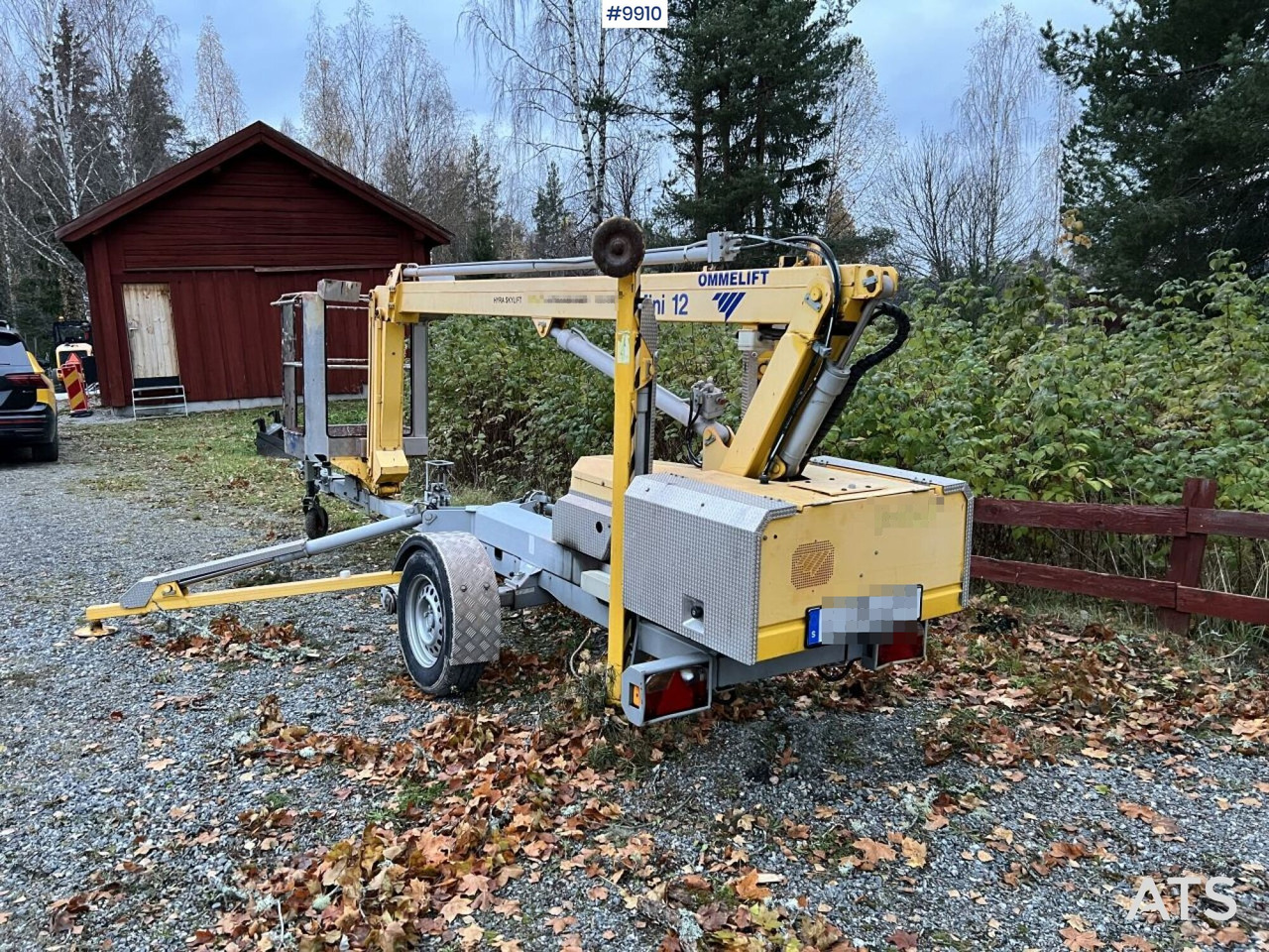 Skylift - Omme Mini-12 - Nacelle sur remorque: photos 4 Skylift - Omme Mini-12 - Nacelle sur remorque: photos 4