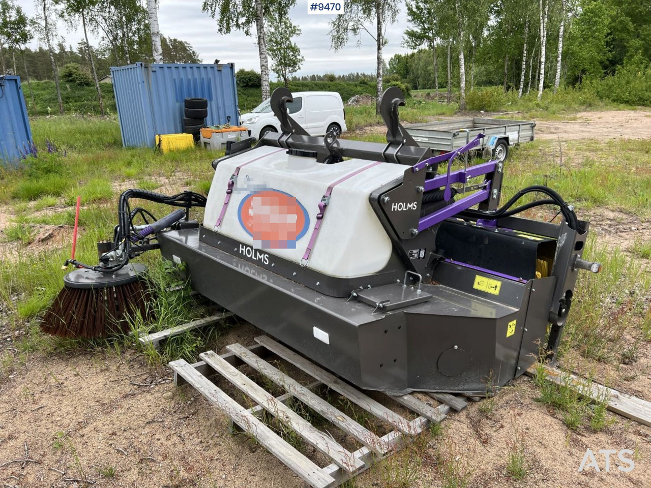 Sweeper HOLMS PH250B - Matériel de chantier: photos 4 Sweeper HOLMS PH250B - Matériel de chantier: photos 4