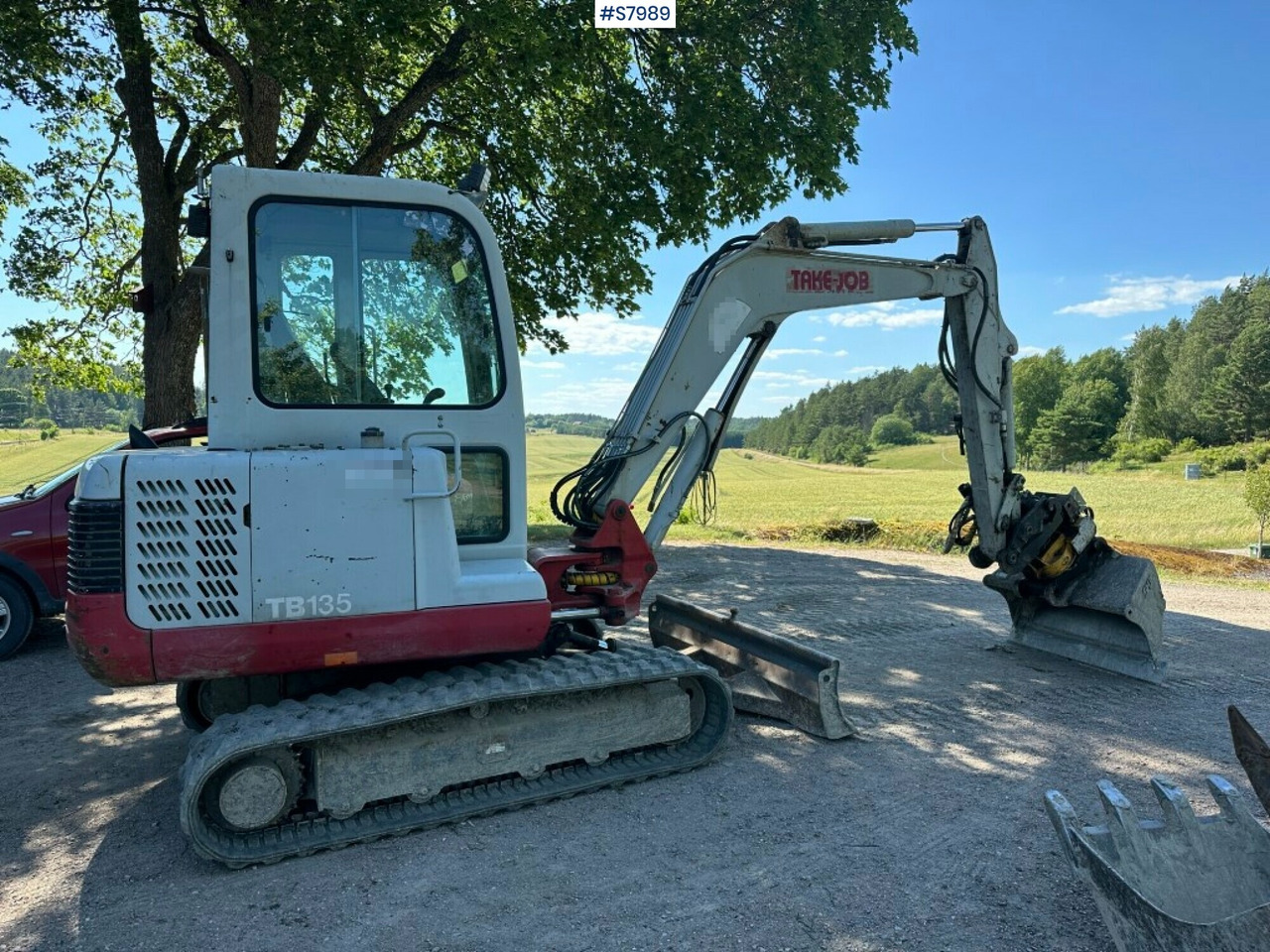 Take Job TB135 Mini excavator with Engcon tiltrotator and gears, See video - Pelle: photos 3 Take Job TB135 Mini excavator with Engcon tiltrotator and gears, See video - Pelle: photos 3