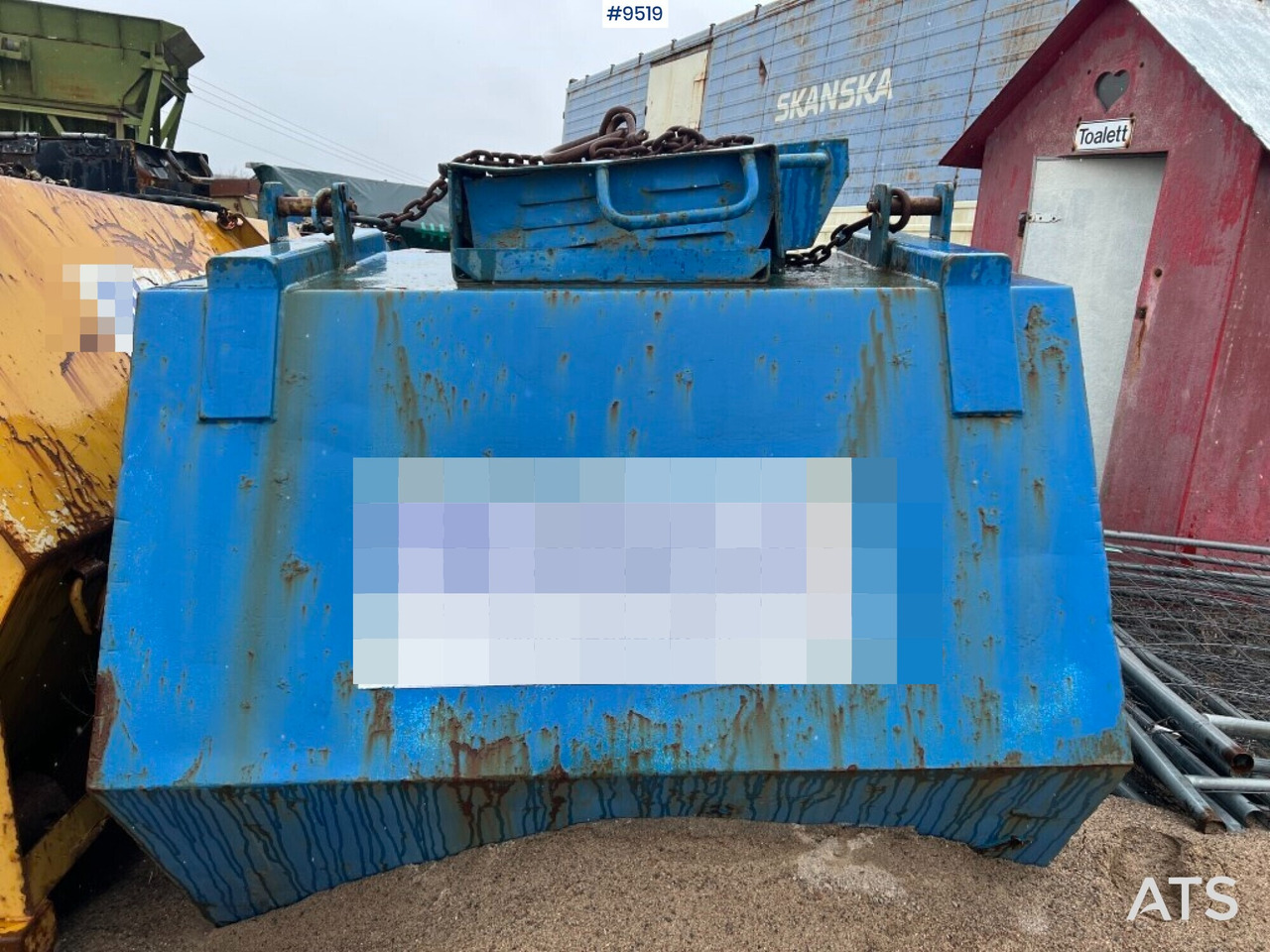 Tank diesel - 1,5 cubic - J-O Fherm dumper - Cuve de stockage: photos 4 Tank diesel - 1,5 cubic - J-O Fherm dumper - Cuve de stockage: photos 4
