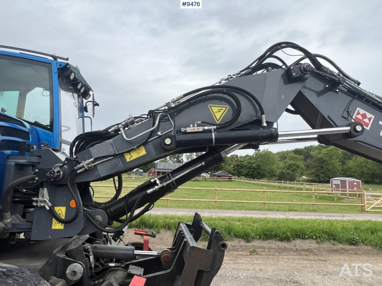 Pelle sur pneus Terex TW 110 Railway machine (VIDEO): photos 12